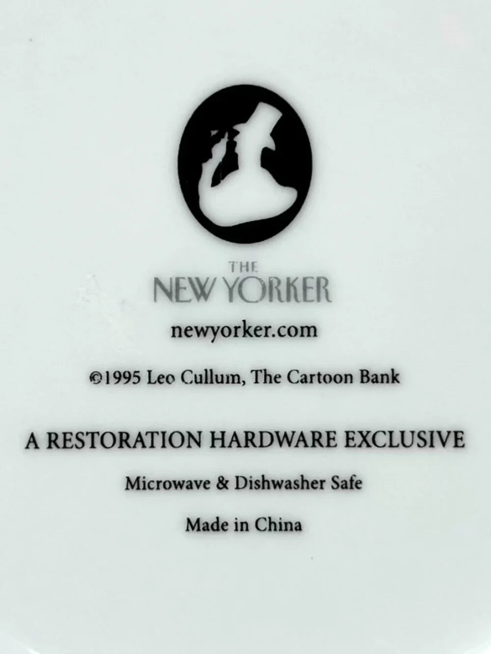 Vintage Restoration Hardware The New Yorker Cheese/Salad/App. Plates Set of 5